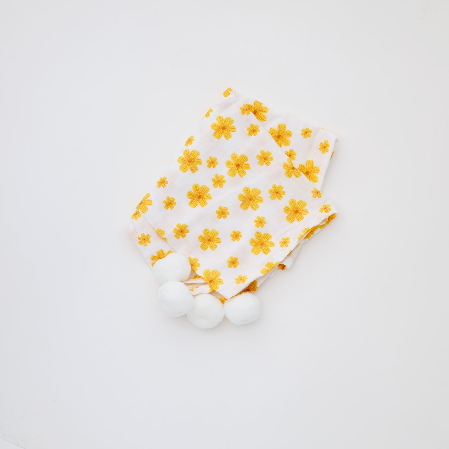 Pom Pom Muslin Square - Twin Pack