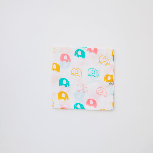Plain Muslin Square - Twin Pack